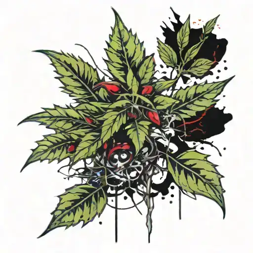 Animated Weed Plant For Girls