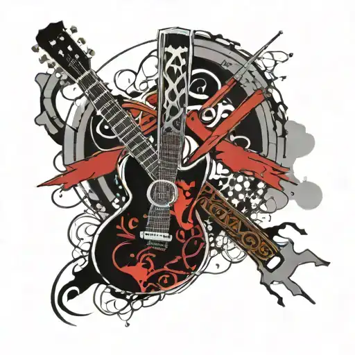 Guitar Celtic Cross