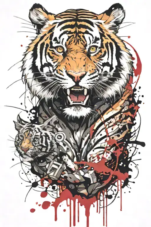 Tiger Fighting