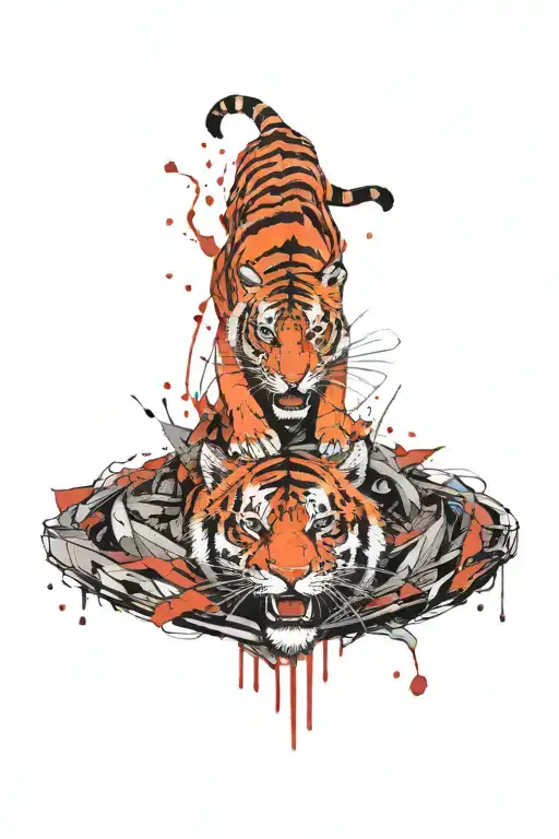 Tiger Fighting