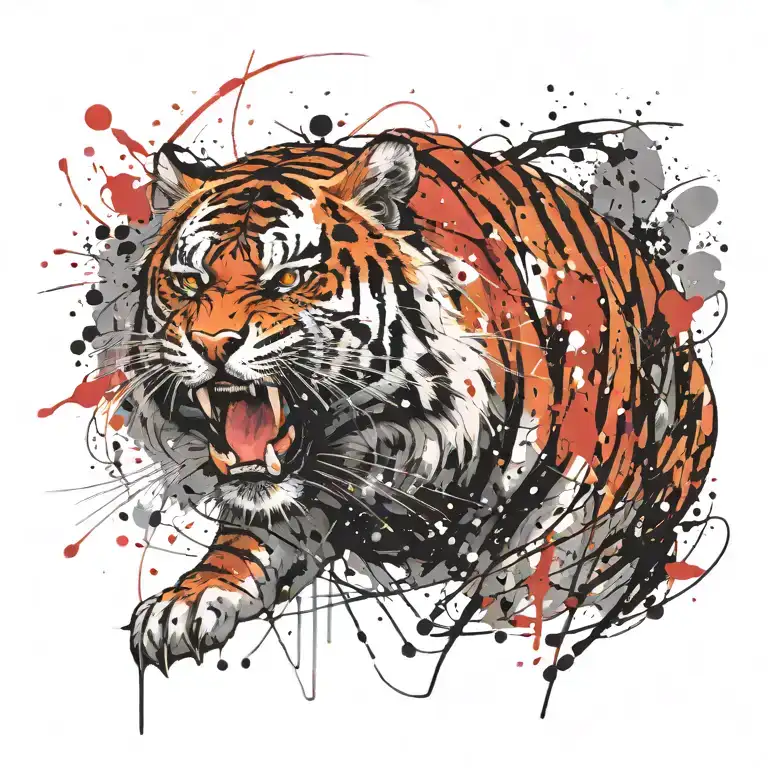 Tiger Fighting