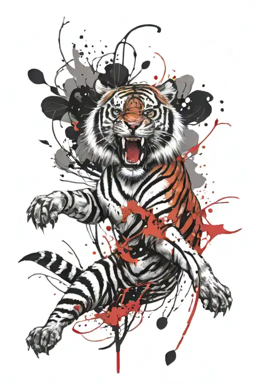 Tiger Fighting