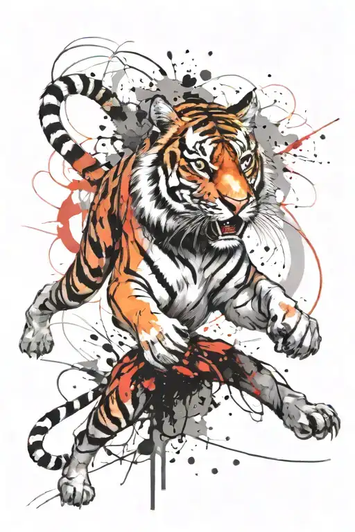 Tiger Fighting