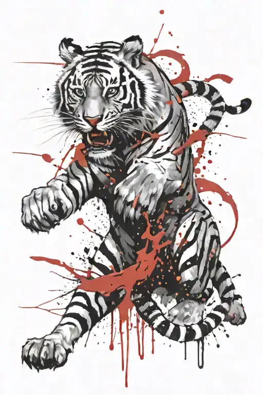 Tiger Fighting