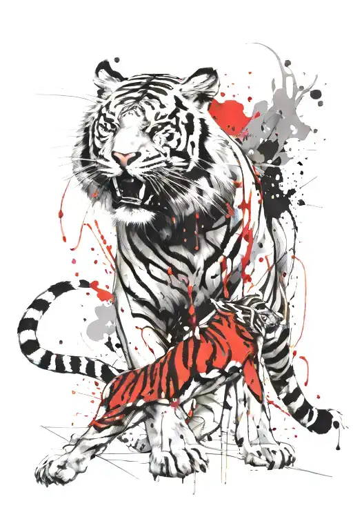 Tiger Fighting