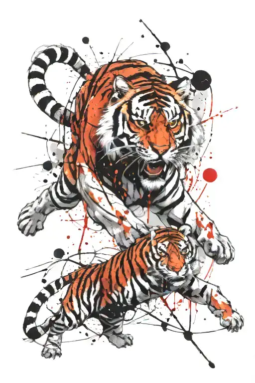 Tiger Fighting