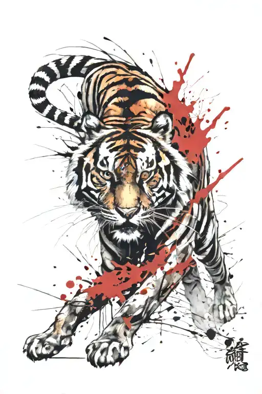 Tiger Fighting
