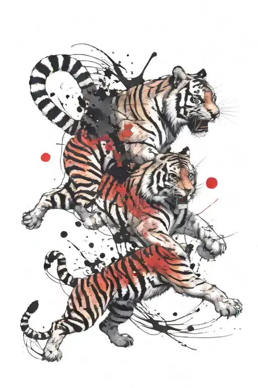 Tiger Fighting