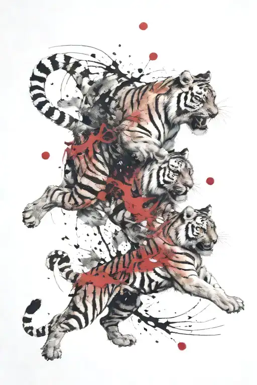 Tiger Fighting