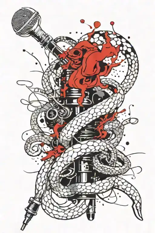 Microphone And Snake