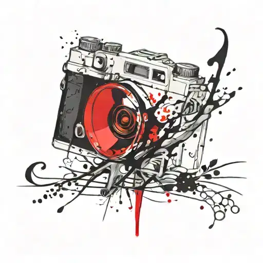 Camera That Captures A Beautiful Nature Scene Inspired