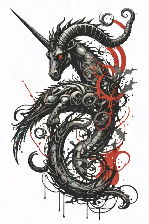 Capricorn With Tentacles