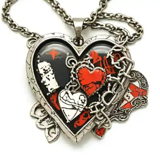 Heart Shaped Locket Necklace
