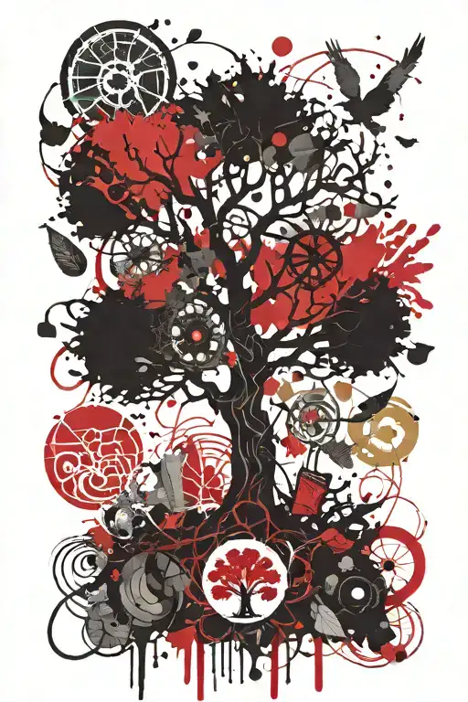 Tree Of Life Surrounded