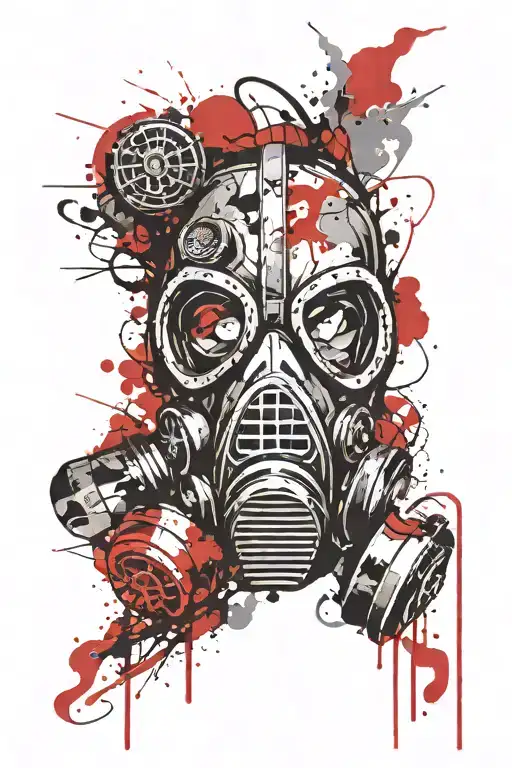 Broken Gas Mask