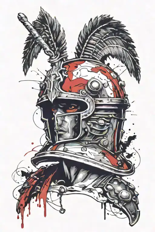 Roman Helmet Adorned