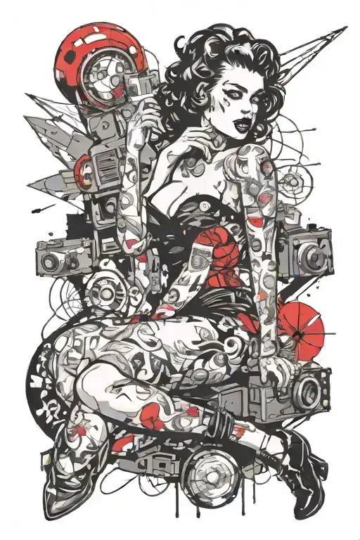 50S Pinup Girl Realism