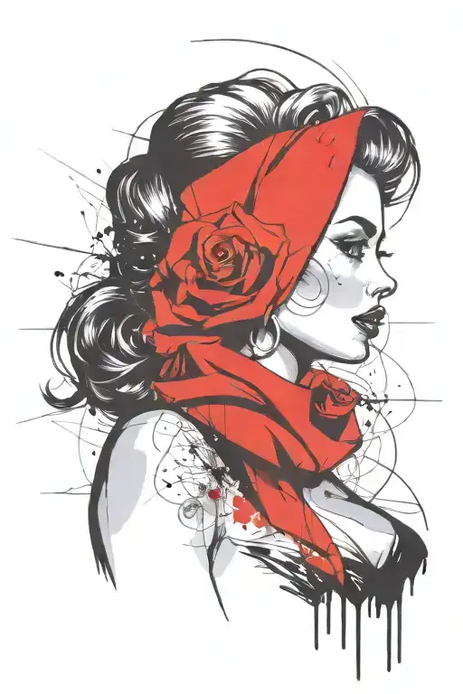 50S Pinup Girl Realism