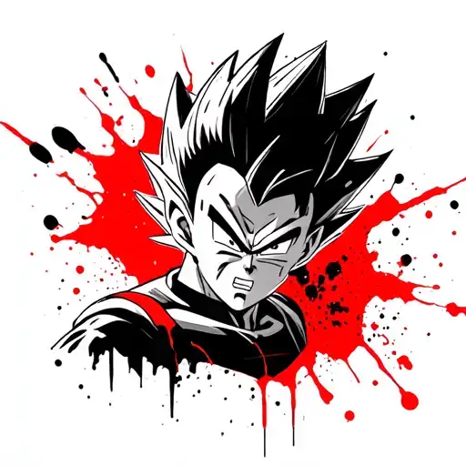 Dragon Ball Z Majin Vegeta