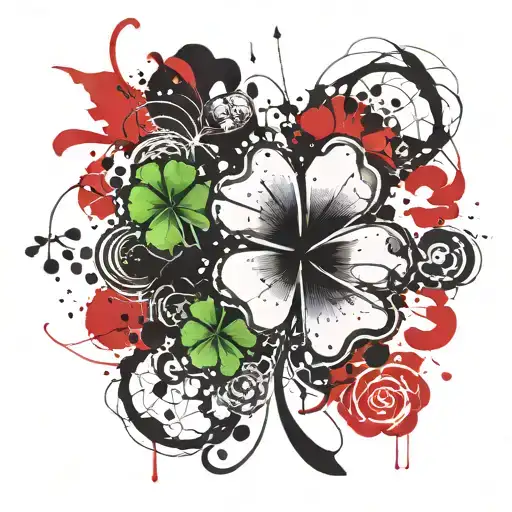 Flower And Leaf Clover