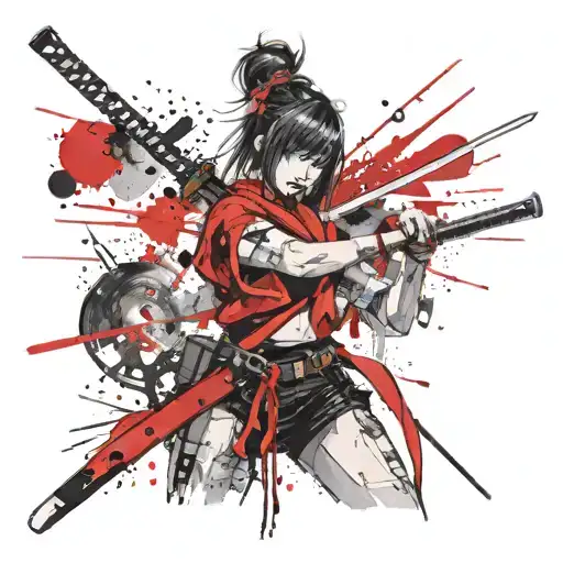Girl With A Katana
