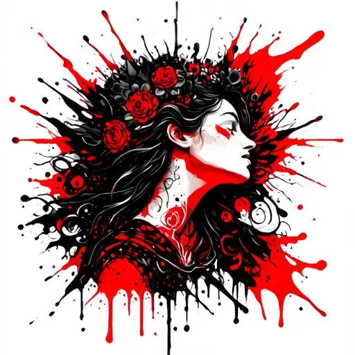 Mother Nature Goddess Laying