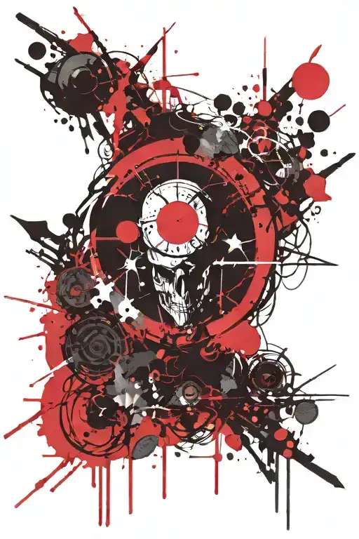 A Scene With Black Sun And Grifith