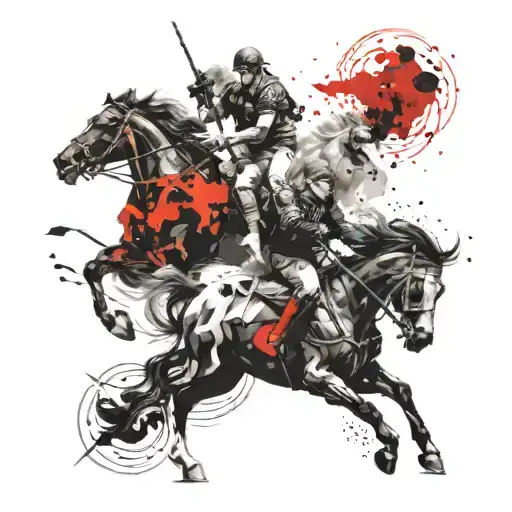 4 Horse Apocalypse Riders