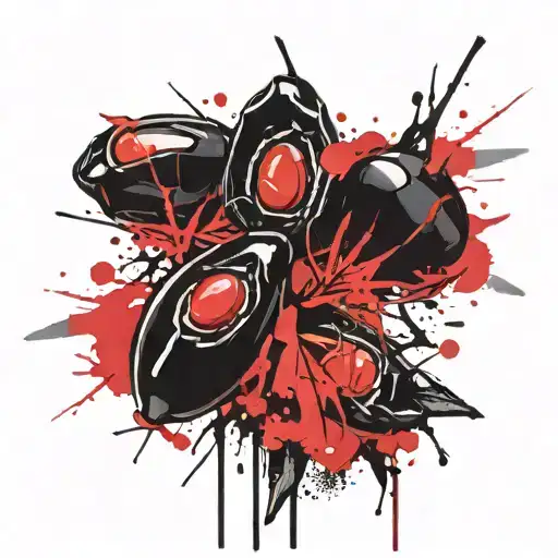 2 Black Olives Un Bouquet