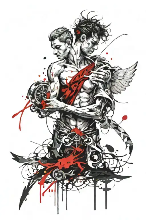 Confident Male Angel