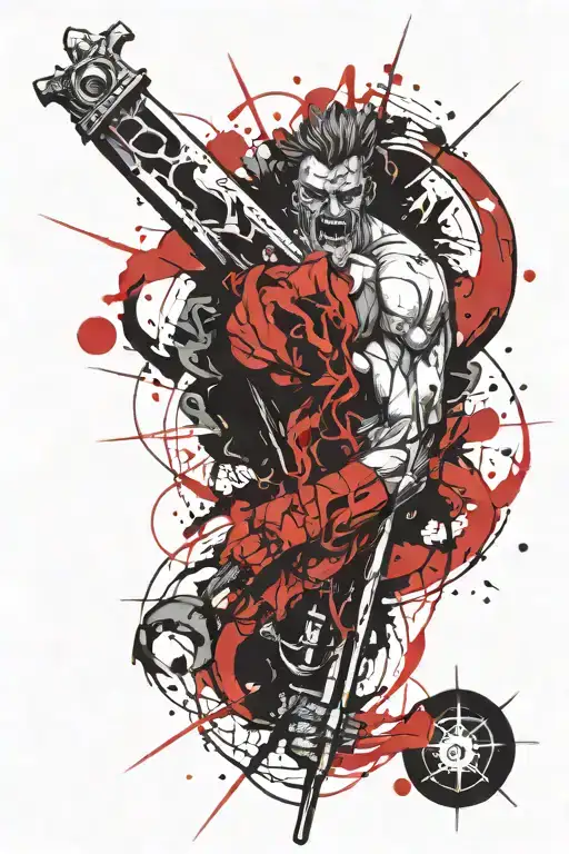 Satanic Forearm Berserk Style