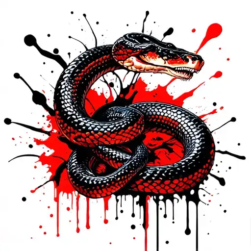 Double Snake Slithering