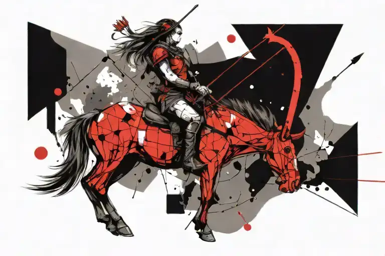 Sagittarius Archer Riding