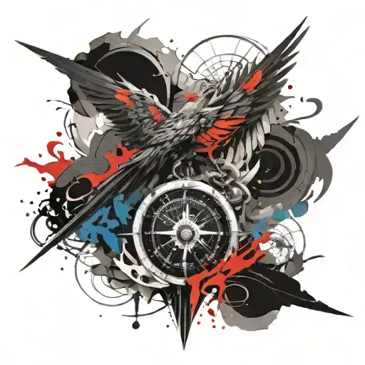 Phoenix Compass Sword Modern