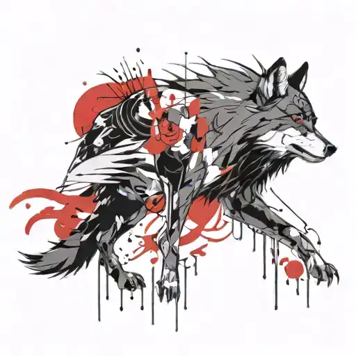Itachi Uchiha Wolf