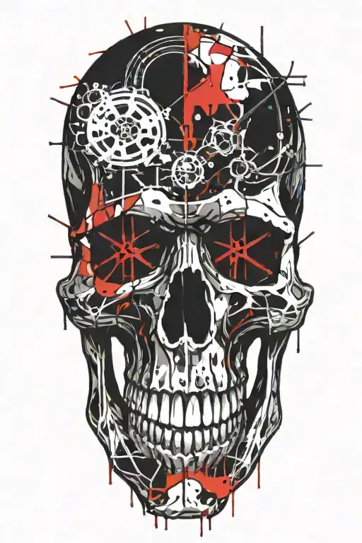 Skull Mysterious And Dark