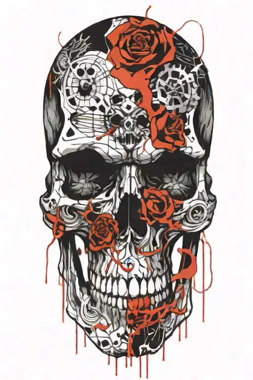 Skull Mysterious And Dark