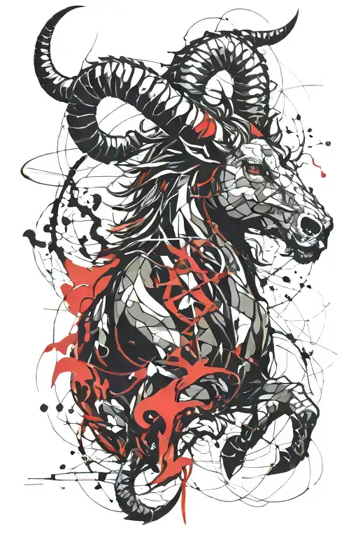 Capricorn Zodiac Signs Intertwined