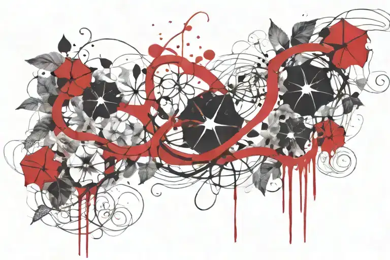 Bloody Morning Glory Vine