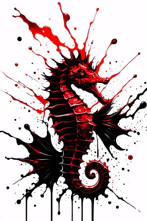 Seahorse Like Mermaid