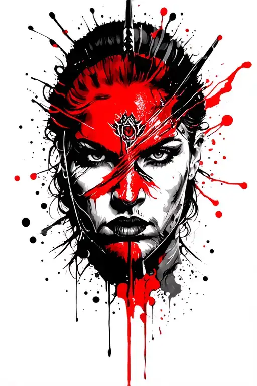 Sexy Viking Warrior Tattoo