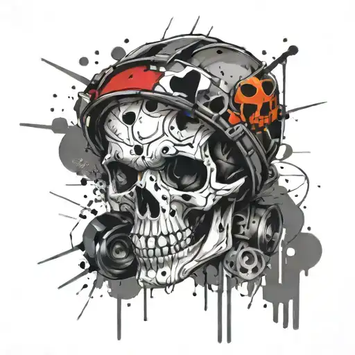 Skull Wearing