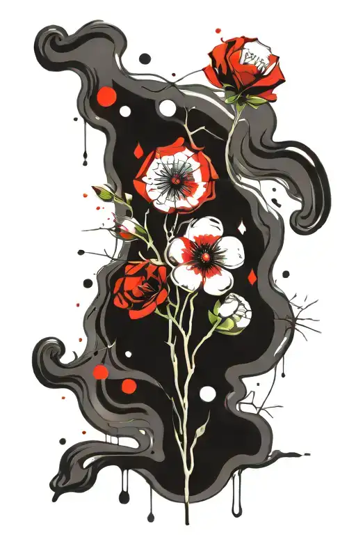 Marshmallow Flowers Sun And Moon