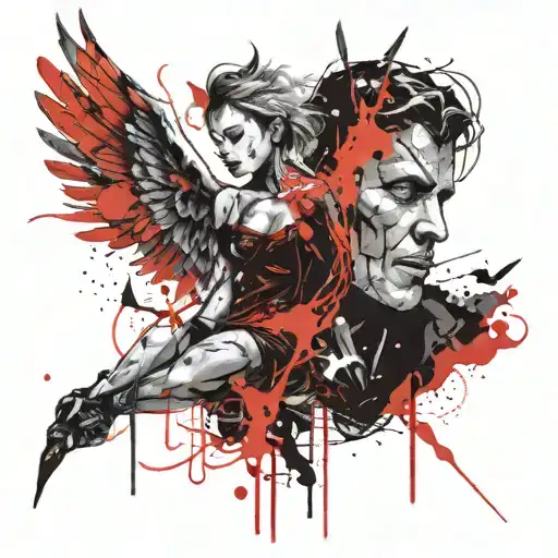 Angel And Demon In One Person