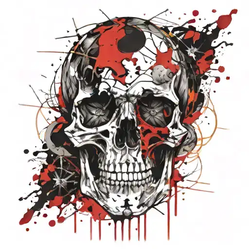 Skull With Two Faces