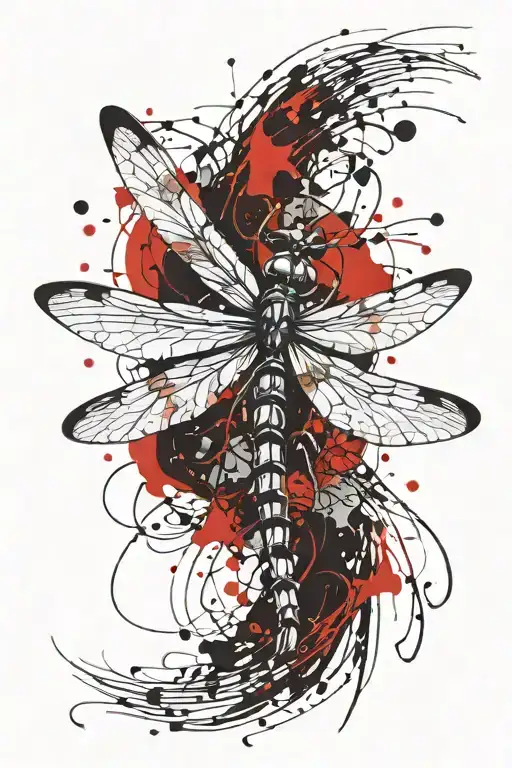 Dragonfly Tornado Forming The Shape