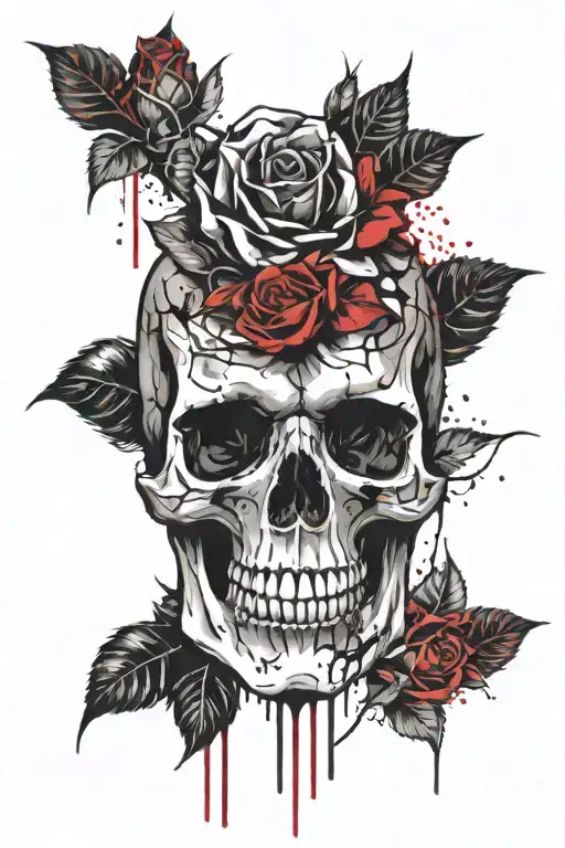 Rose Skull