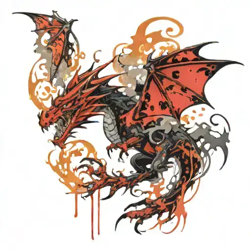 Dragon Breathing Fire