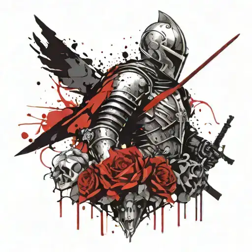 The Knight With The Skull