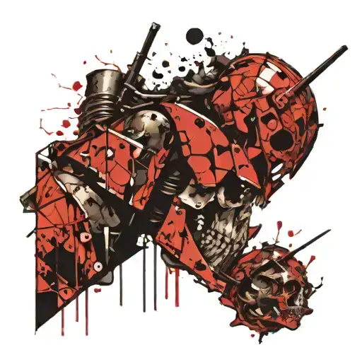 The Knight With The Skull